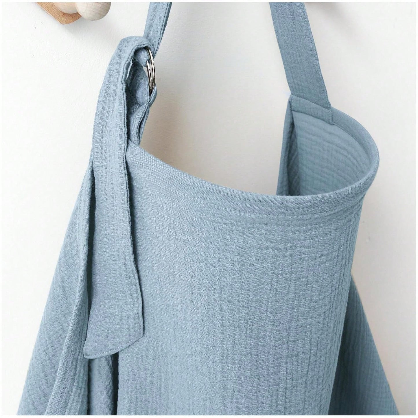 Nursing Cover, Discreet Breastfeeding Cover, Arched Neckline Design, Lightweight & Breathable, Can Be Used As Nursing Apron, Multi-Purpose Car Seat Canopy, Stroller Cover, Adjustable & Comfortable