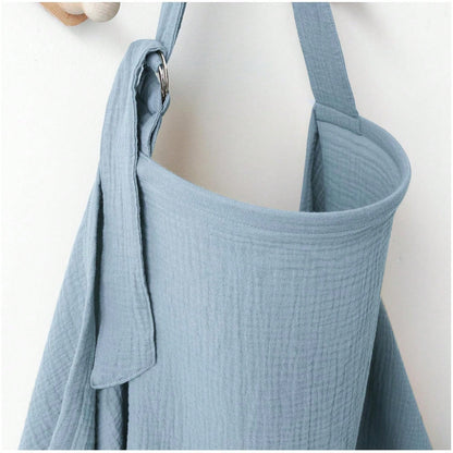 Nursing Cover, Discreet Breastfeeding Cover, Arched Neckline Design, Lightweight & Breathable, Can Be Used As Nursing Apron, Multi-Purpose Car Seat Canopy, Stroller Cover, Adjustable & Comfortable