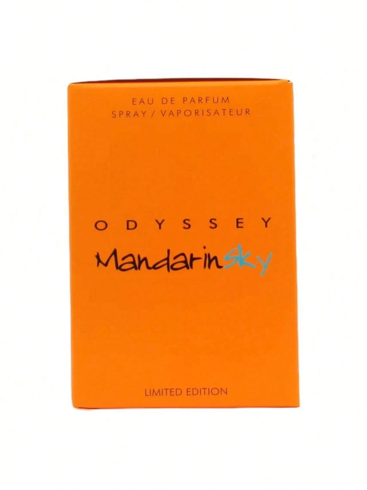 Odyssey Mandarin Sky Limited Edition By Armaf EDP 100ml/3.4oz Spray Cologne Men- Long-Lasting Warm Citrus & Caramel Fragrance With Amber, Tonka Bean, Sage & Woods| Luxury Arabian Designer Brand Full