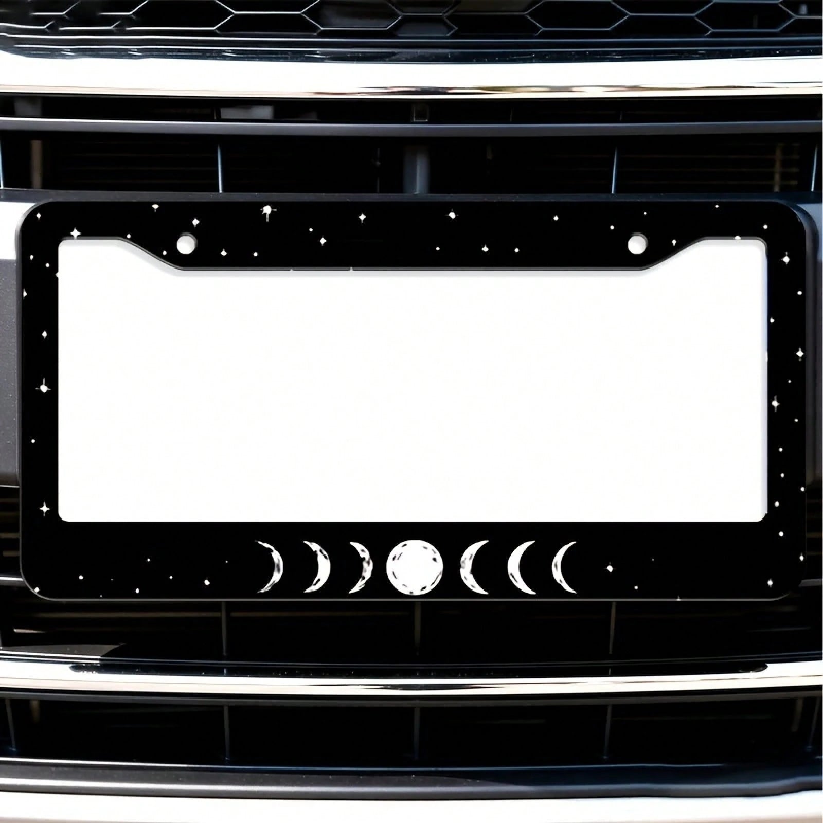 One Piece, Exquisite And Durable Car License Plate Frame, Waterproof Metal, Easy To Clean, Suitable For The United States, Canada, Australia, Suitable For Both Women And Men, Holiday Decoration, Exqui