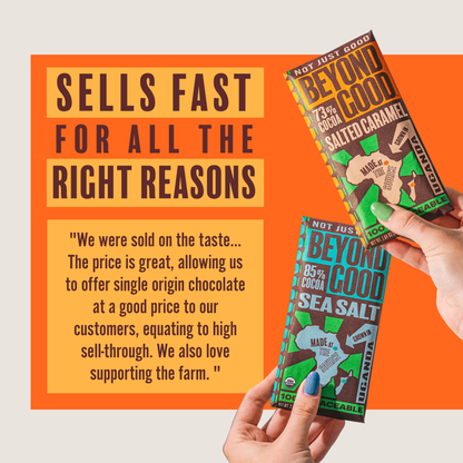 Orange Zest Dark Chocolate 73% | Craft Chocolate | Gift