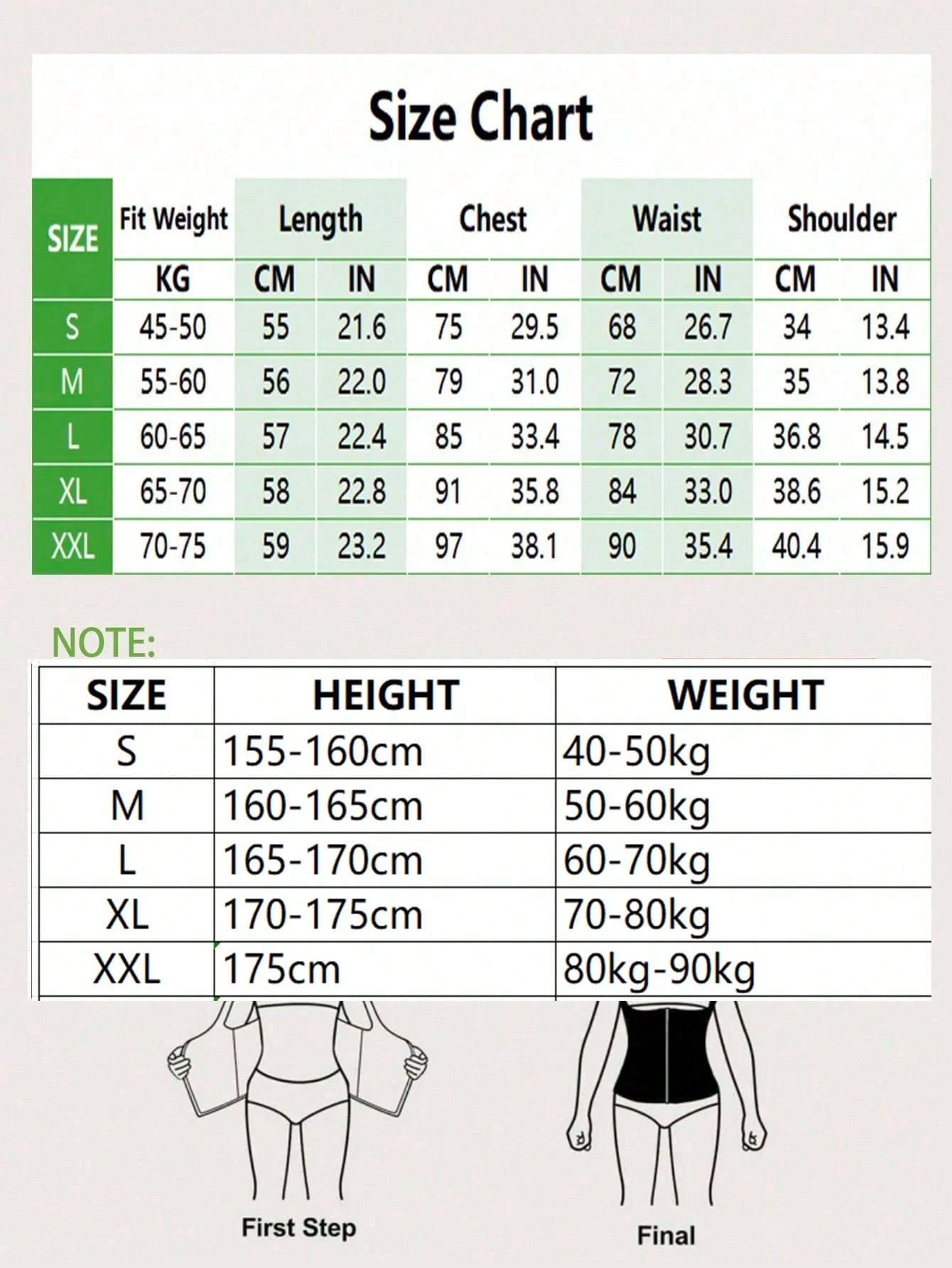 (Order One Size Up) Women's Sports Outdoor Sauna Suit, With Zipper, Waist Belt, Sweat-Absorbing Band, Waist Shaping Corset, Yoga Fitness Accessory, Abdominal Compression Waist Belt, Waist Belt