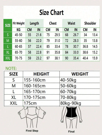 (Order One Size Up) Women's Sports Outdoor Sauna Suit, With Zipper, Waist Belt, Sweat-Absorbing Band, Waist Shaping Corset, Yoga Fitness Accessory, Abdominal Compression Waist Belt, Waist Belt