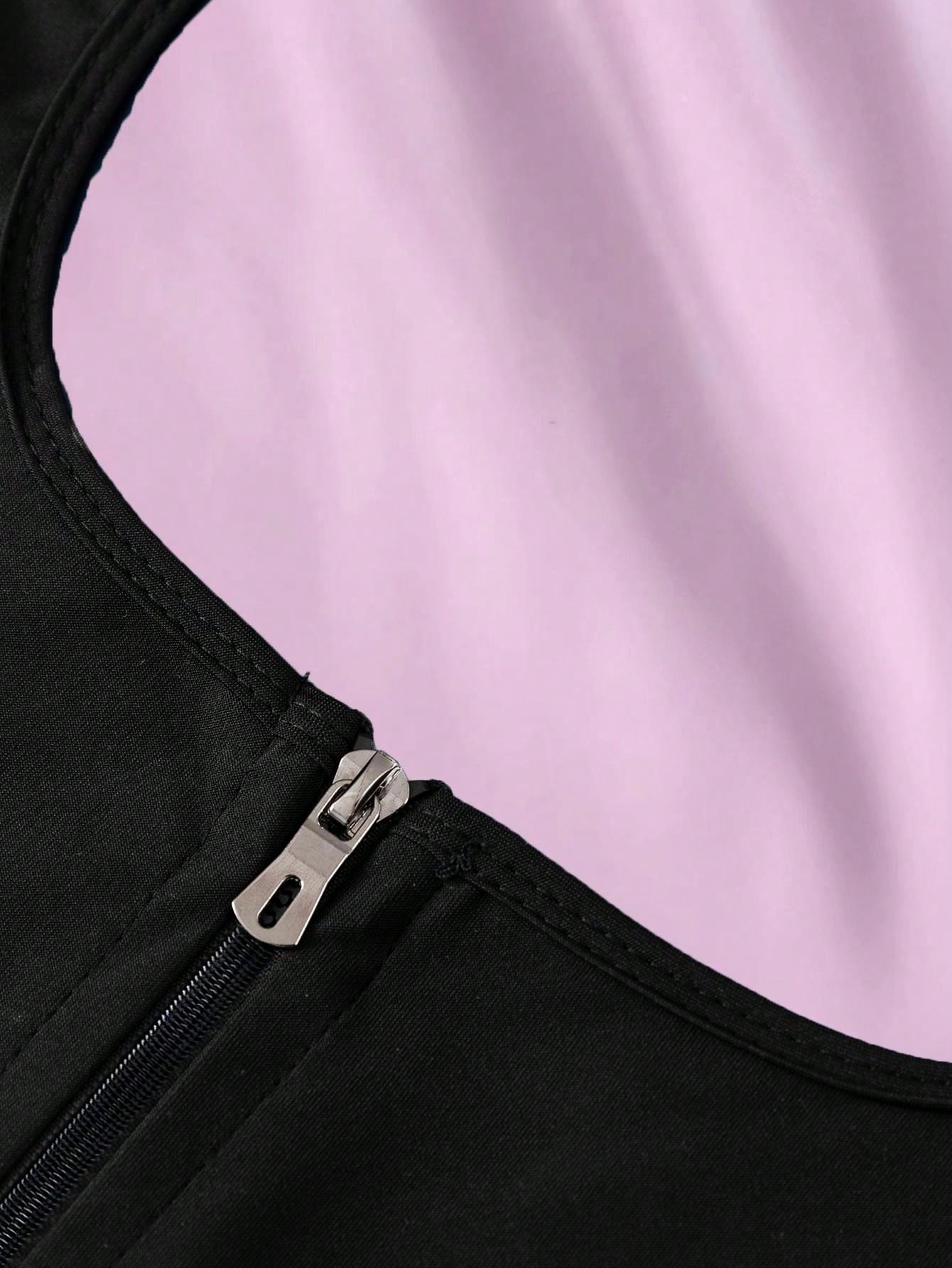 (Order One Size Up) Women's Sports Outdoor Sauna Suit, With Zipper, Waist Belt, Sweat-Absorbing Band, Waist Shaping Corset, Yoga Fitness Accessory, Abdominal Compression Waist Belt, Waist Belt