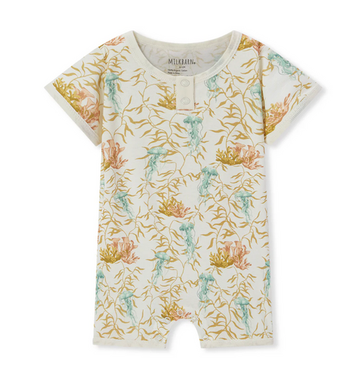 Organic Cotton Shortall Under the Sea