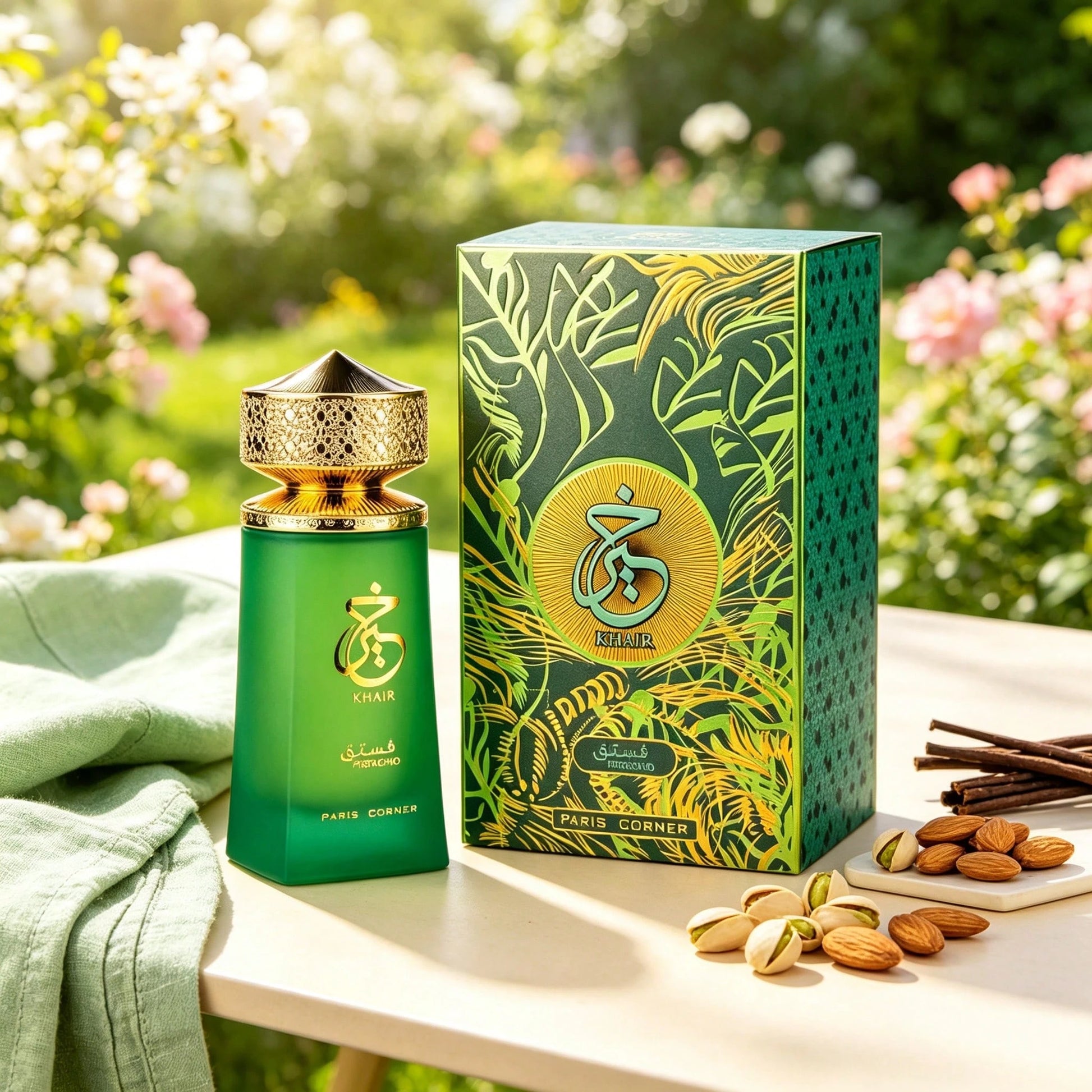 Paris Corner Pistachio Kyle Unisex Perfume, 3.4 Fl. Oz. EDP (For Men And Women)- Perfect For Everyday Wear And Travel-Friendly