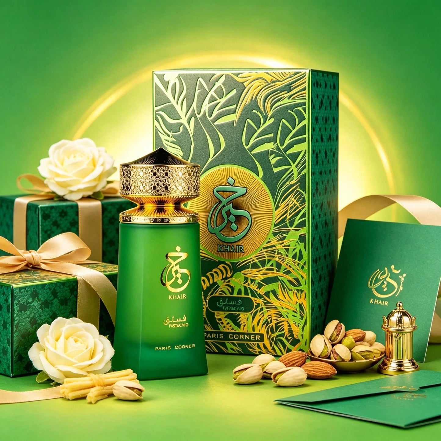 Paris Corner Pistachio Kyle Unisex Perfume, 3.4 Fl. Oz. EDP (For Men And Women)- Perfect For Everyday Wear And Travel-Friendly