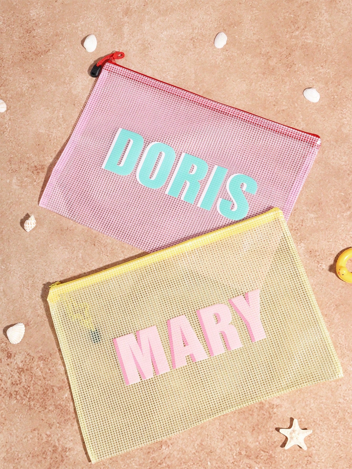 Personalized, Customizable Name Organizer Bag/Cosmetic Bag, Convenient To Carry, Multiple Colors Available, Gift For Family, Partner, Women, Girly Era, Premium-Quality, Graduation Gift, Travel Essenti