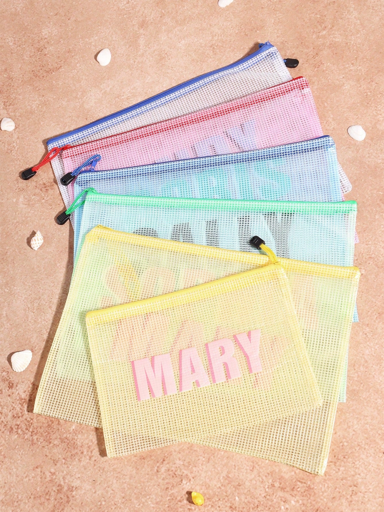 Personalized, Customizable Name Organizer Bag/Cosmetic Bag, Convenient To Carry, Multiple Colors Available, Gift For Family, Partner, Women, Girly Era, Premium-Quality, Graduation Gift, Travel Essenti