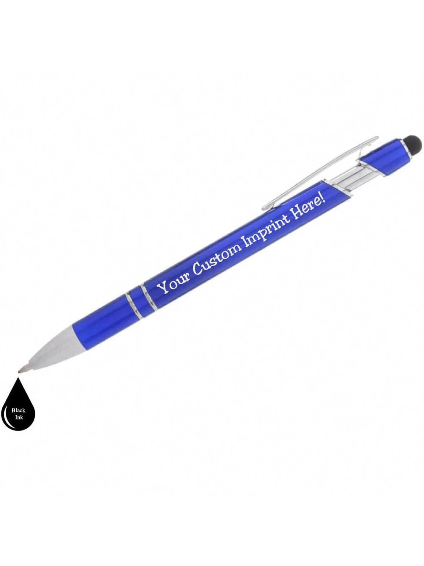 Personalized Pen Engraved With Name- Logo Or Message Printed- Metal Black Ink Pen- 6/12pcs Pack, Personalized Gifts For Women/Men Ideal Gifts For Him, Graduation Gifts For Class Of 2026, Father's D