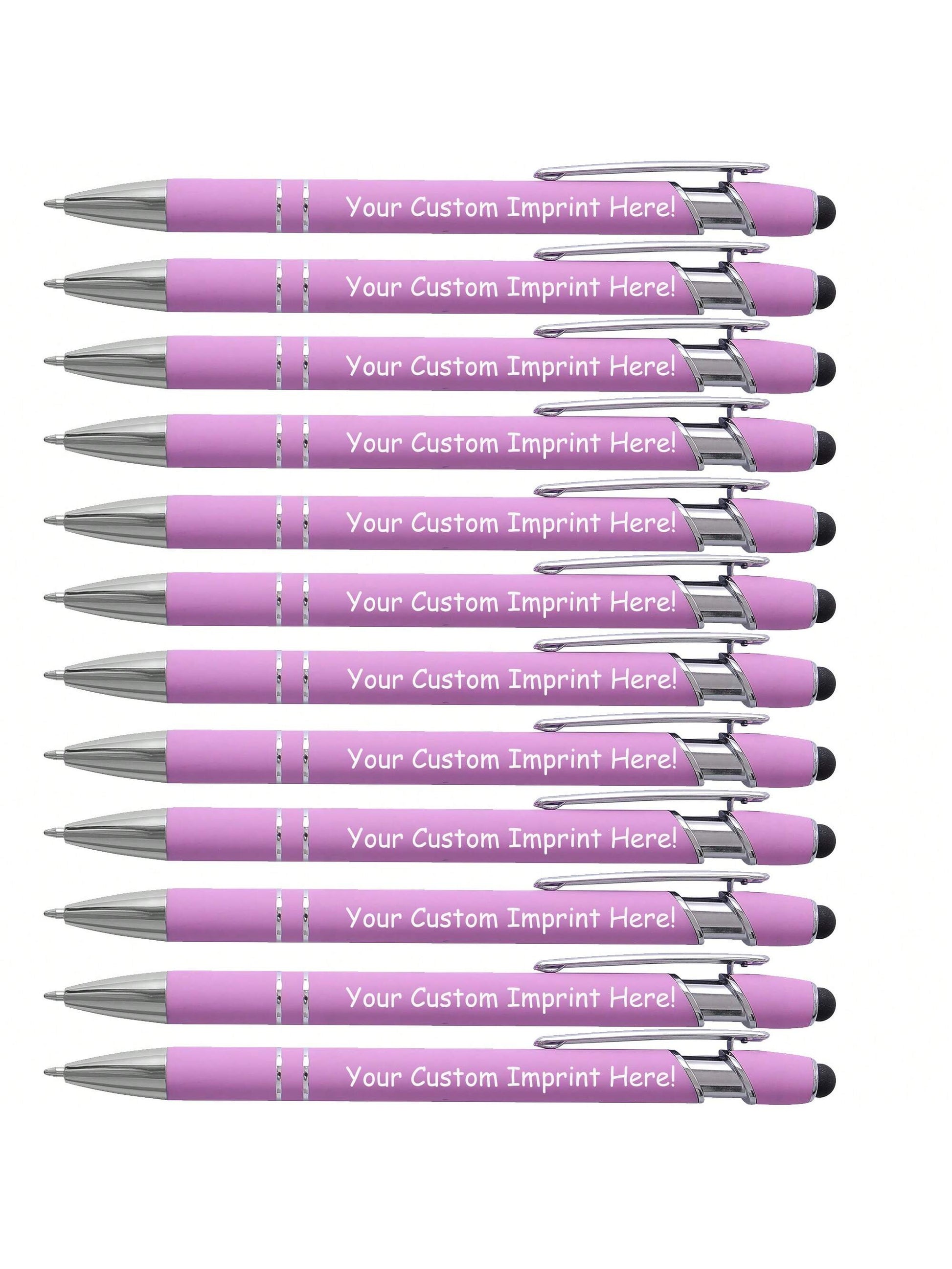 Personalized Pen Engraved With Name- Logo Or Message Printed- Metal Black Ink Pen- 6/12pcs Pack, Personalized Gifts For Women/Men Ideal Gifts For Him, Graduation Gifts For Class Of 2026, Father's D