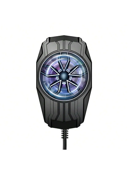 Phone Cooler, Suitable For Live Streaming, Outdoor Vlog, Mobile Gaming. Silent Gaming Esports Accessory, USB Power Supply