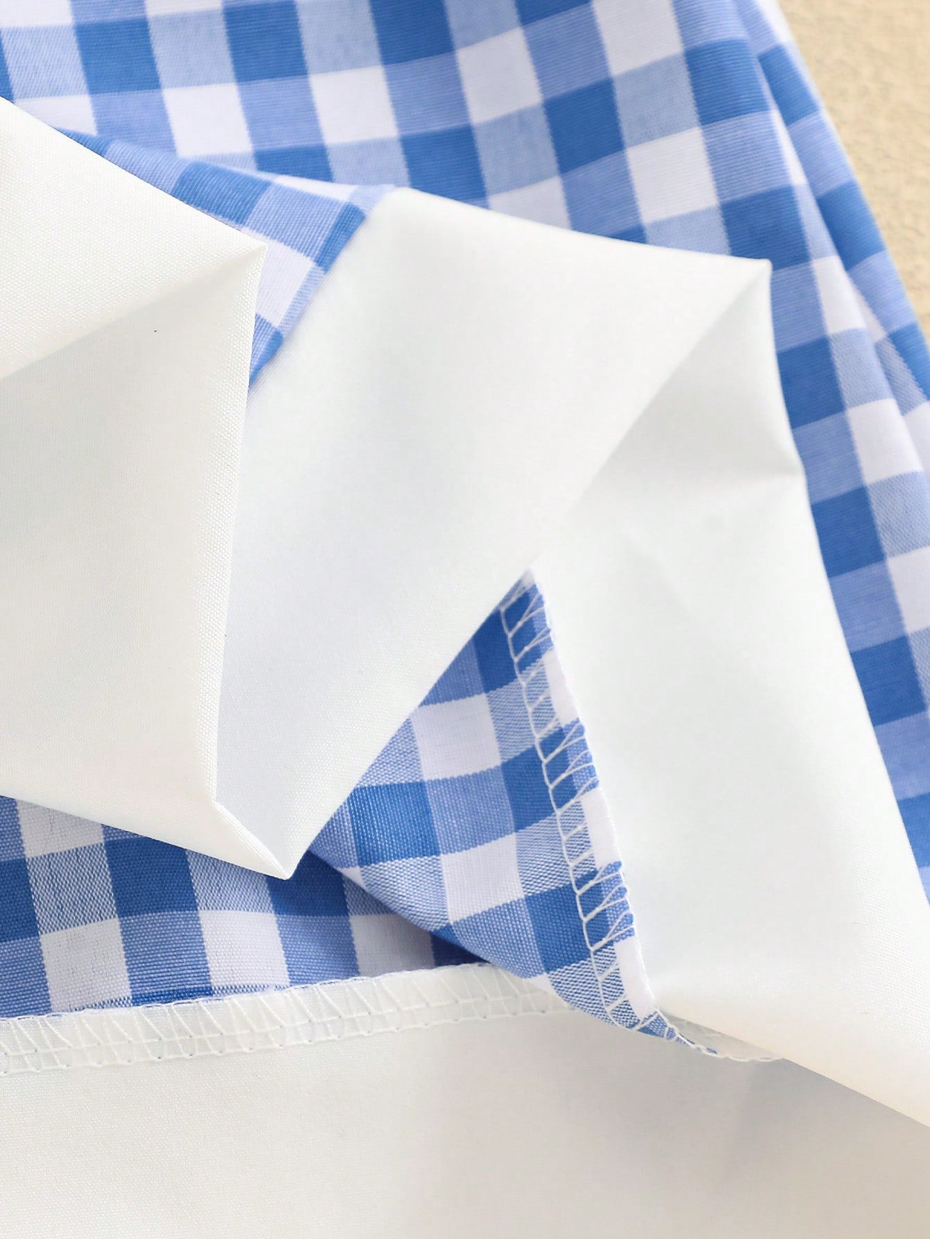 Playful Pals Baby Girl Summer Woven Dress, Blue Gingham Plaid Princess Cute Duck Embroidery Sleeveless Mid-Length For Casual Vintage Outdoor Party Holiday
