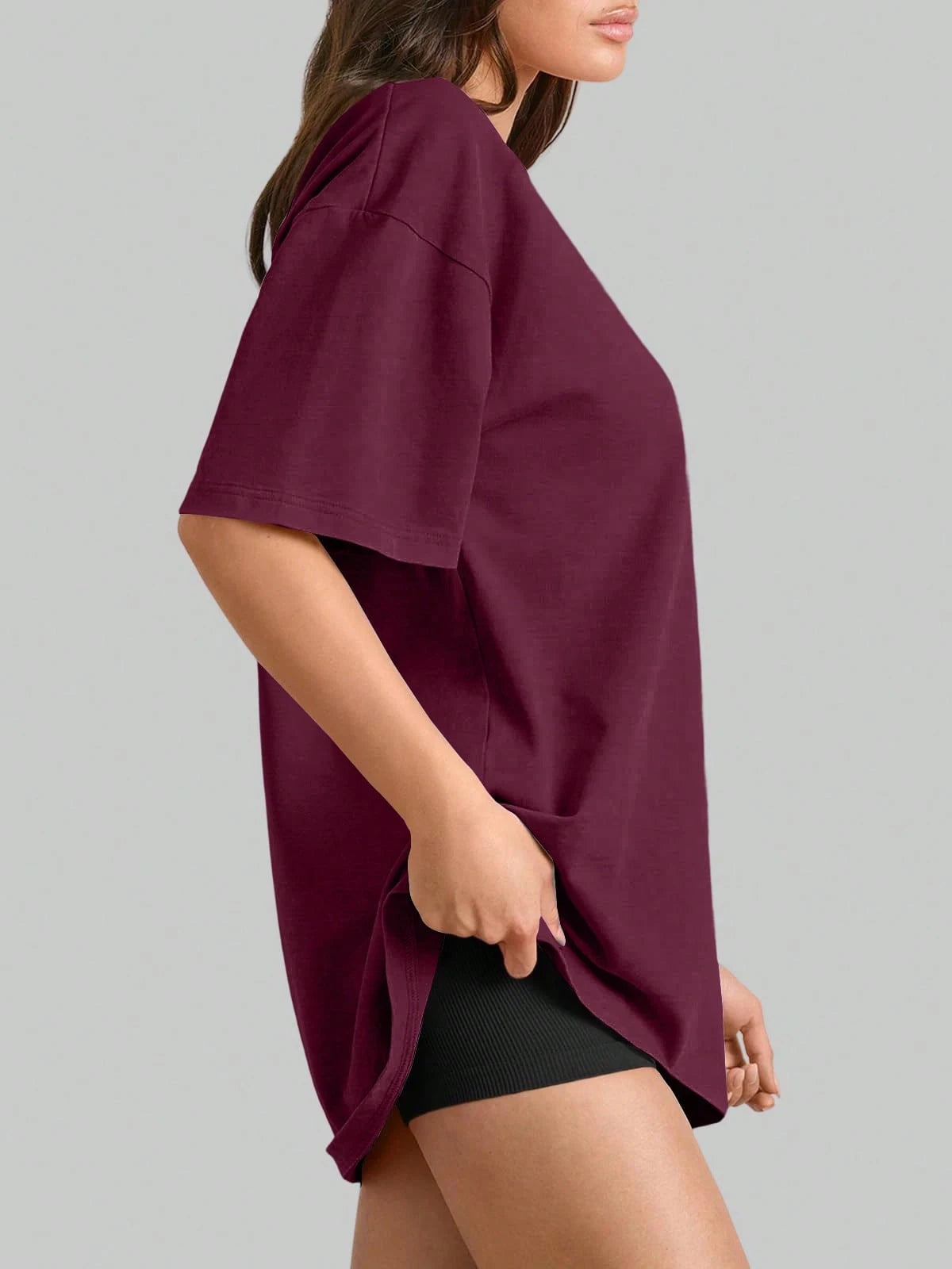 Plus Size Women Short Sleeve T-Shirt- Loose Fit Activewear Top, Suitable For Fitness, Yoga And Casual Wear| All Season Summer Sports