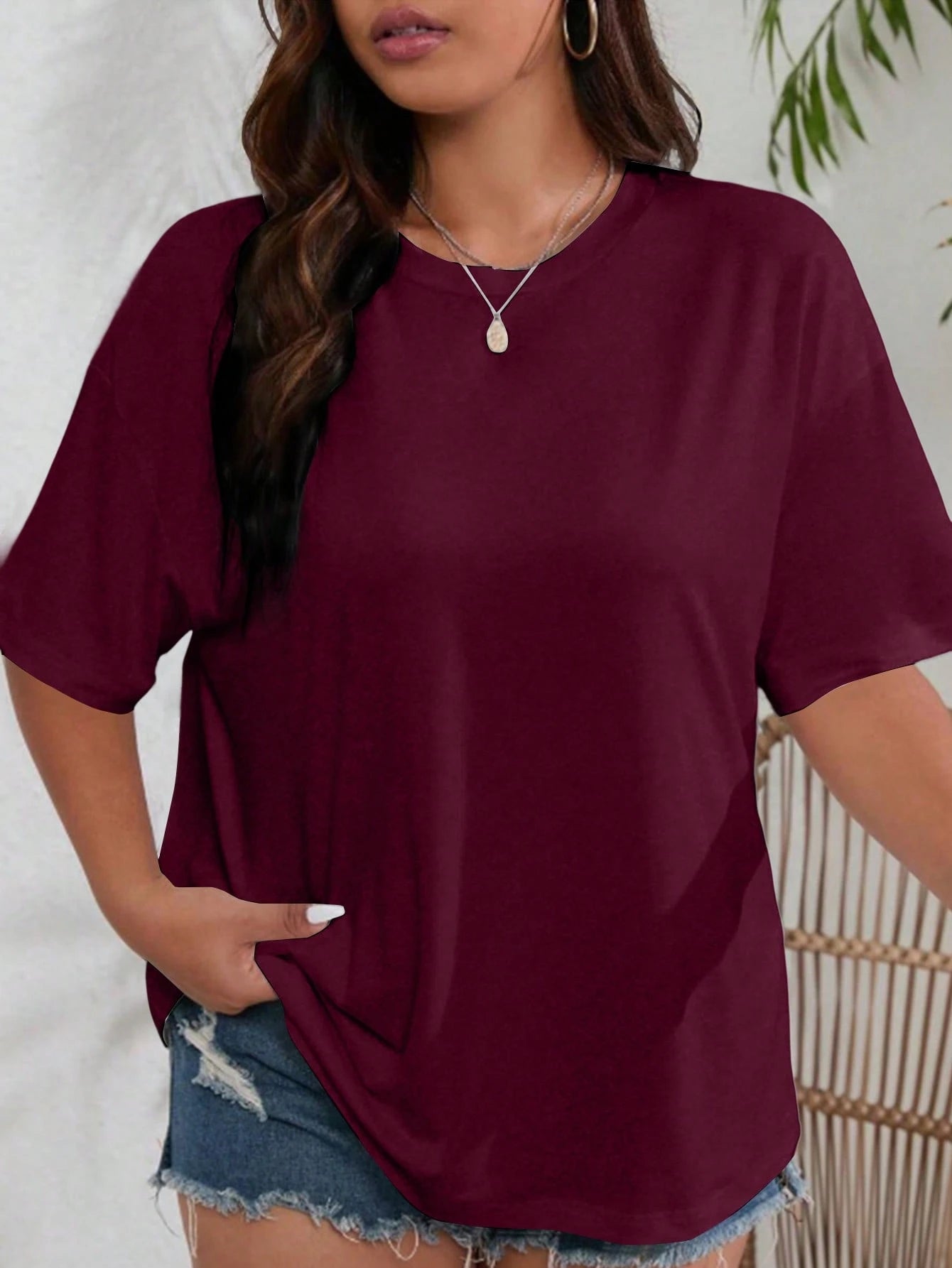Plus Size Women Short Sleeve T-Shirt- Loose Fit Activewear Top, Suitable For Fitness, Yoga And Casual Wear| All Season Summer Sports