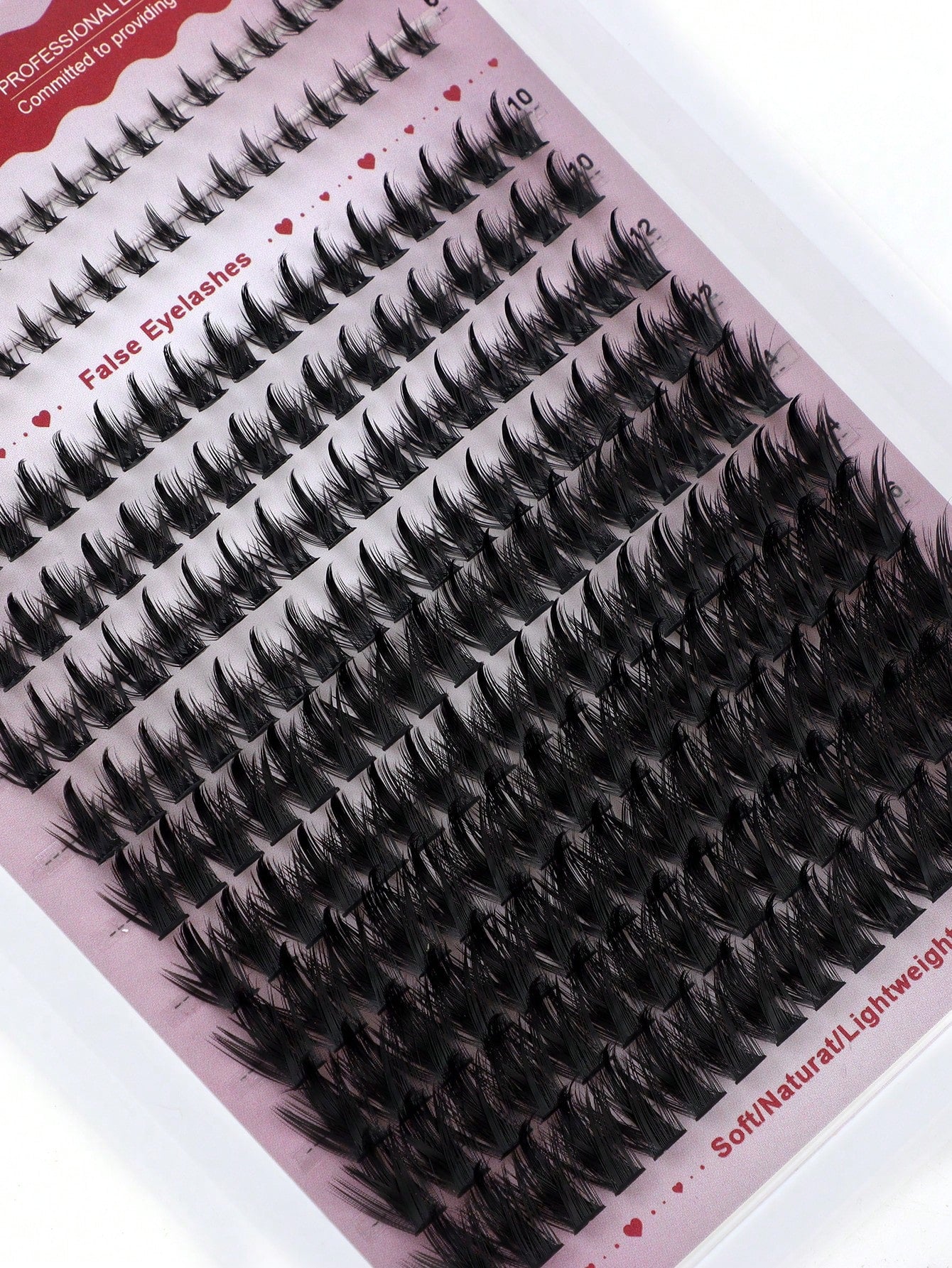 Pointed-Tip + 120D + Lower Lashes 3-In-1 Lash Extensions, Long 6-18mm, D/DD 212-Piece Lash Cluster, Thick Single Lashes, Comic Book Lash Extensions, Mink Trim, Wispy Lashes