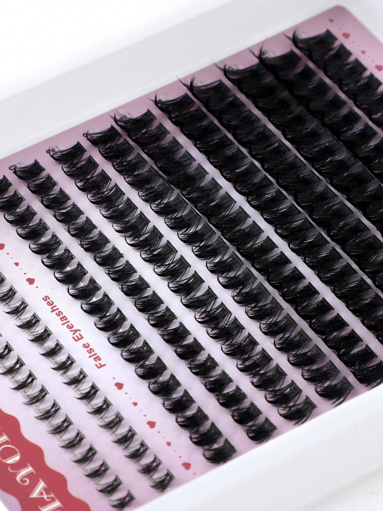 Pointed-Tip + 120D + Lower Lashes 3-In-1 Lash Extensions, Long 6-18mm, D/DD 212-Piece Lash Cluster, Thick Single Lashes, Comic Book Lash Extensions, Mink Trim, Wispy Lashes