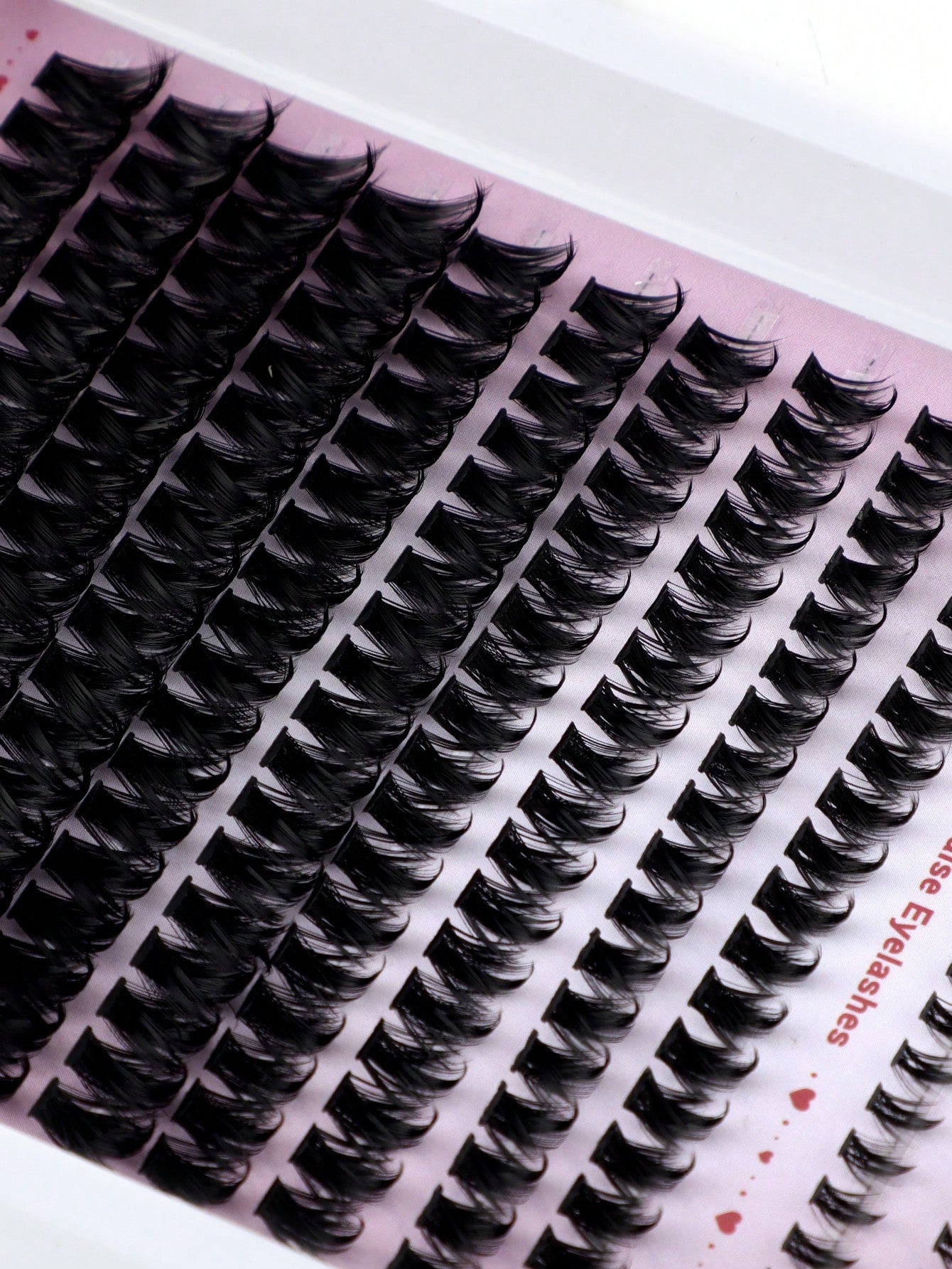 Pointed-Tip + 120D + Lower Lashes 3-In-1 Lash Extensions, Long 6-18mm, D/DD 212-Piece Lash Cluster, Thick Single Lashes, Comic Book Lash Extensions, Mink Trim, Wispy Lashes