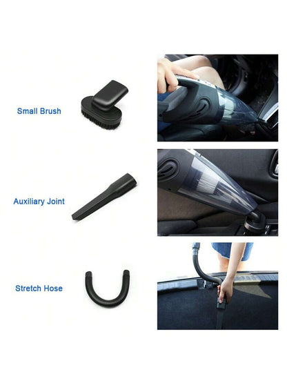 Portable Strong Handheld Vacuum Cleaner, 4000PA Suction, Quick Cleaning For Home Office Car Etc