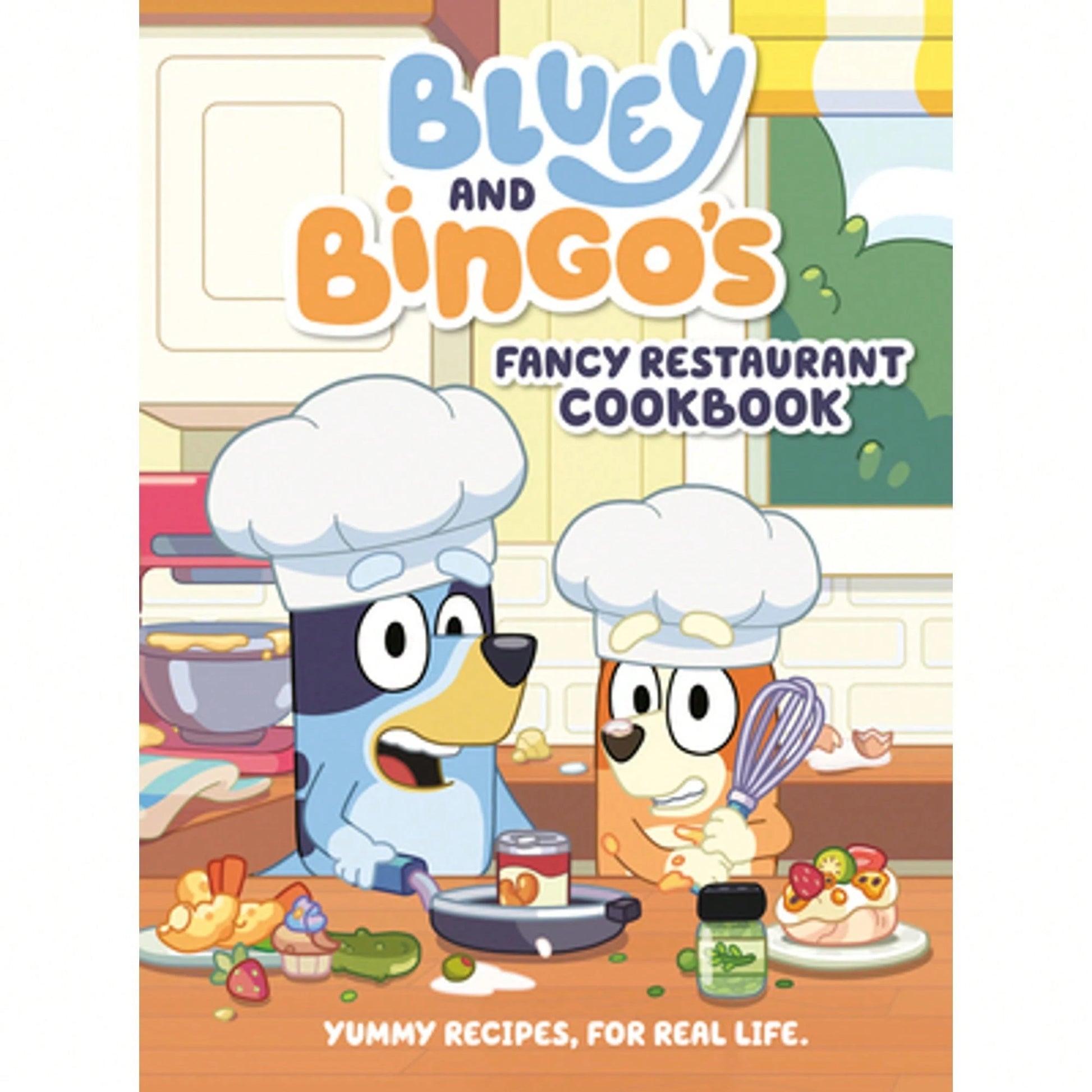 Pre-Owned Bluey And Bingo's Fancy Restaurant Cookbook: Yummy Recipes, For Real Life (Hardcover) By Penguin Young Readers Licenses