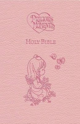 Pre-Owned ICB, Precious Moments Holy Bible, Leathersoft, Pink: International Children's Bible (Hardcover) By Thomas Nelson