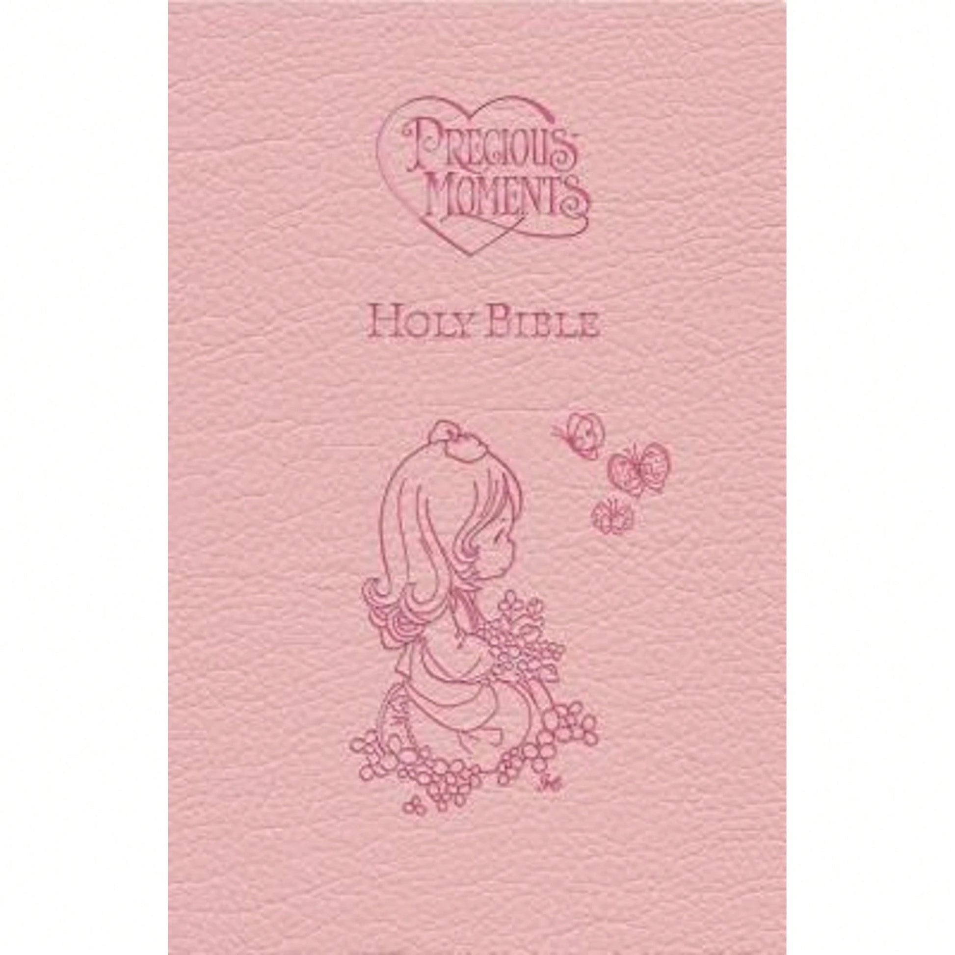 Pre-Owned ICB, Precious Moments Holy Bible, Leathersoft, Pink: International Children's Bible (Hardcover) By Thomas Nelson