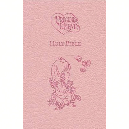 Pre-Owned ICB, Precious Moments Holy Bible, Leathersoft, Pink: International Children's Bible (Hardcover) By Thomas Nelson