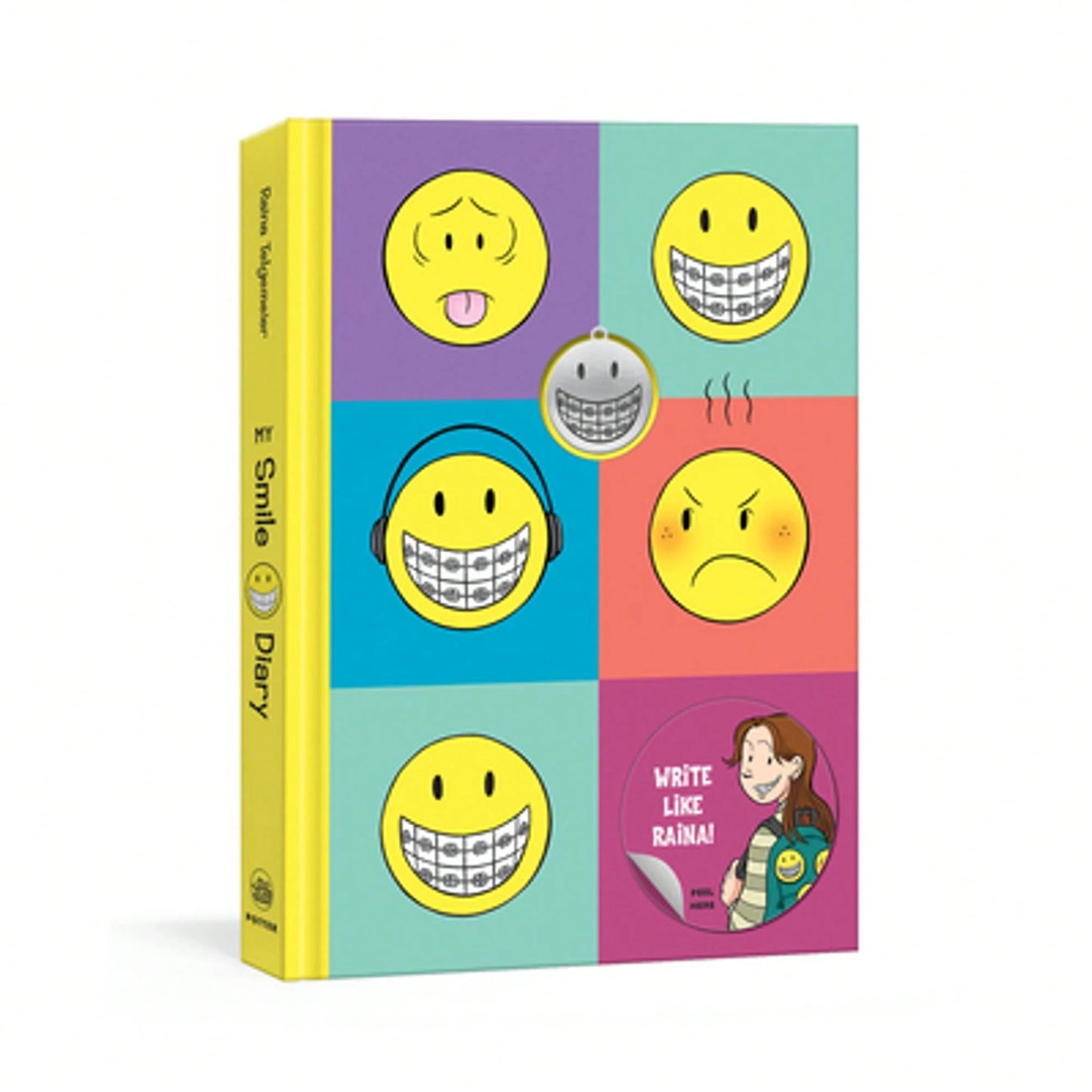 Pre-Owned My Smile Diary: An Illustrated Journal With Prompts (Hardcover) By Raina Telgemeier
