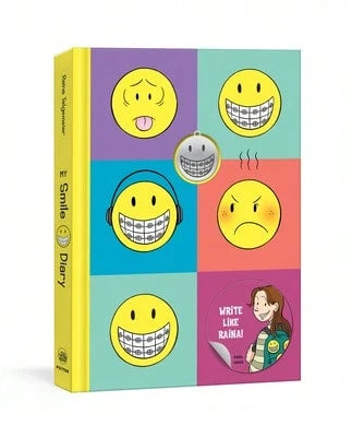 Pre-Owned My Smile Diary: An Illustrated Journal With Prompts (Hardcover) By Raina Telgemeier