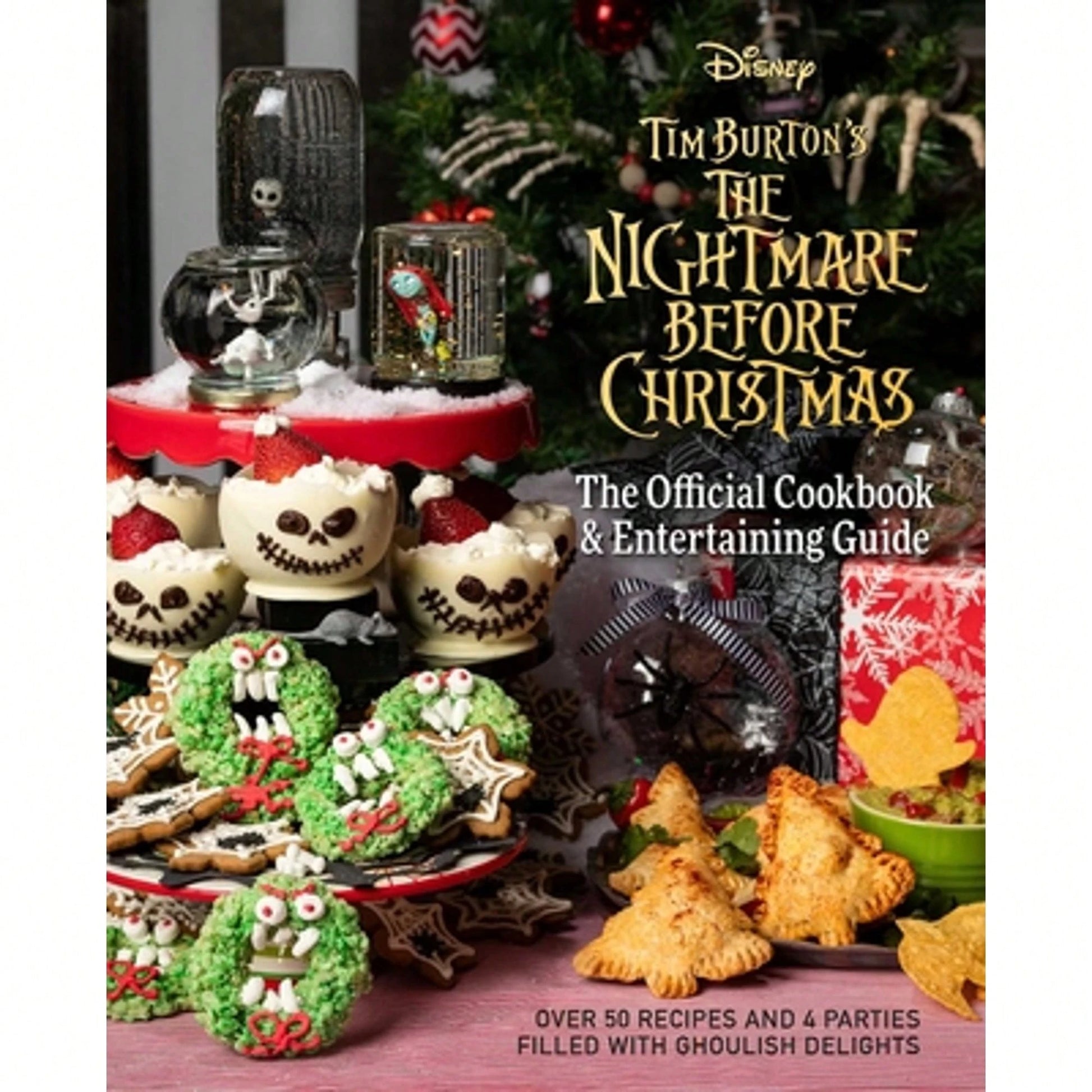 Pre-Owned The Nightmare Before Christmas: The Official Cookbook & Entertaining Guide (Hardcover) By Kim Laidlaw, Jody Revenson, Caroline Hall