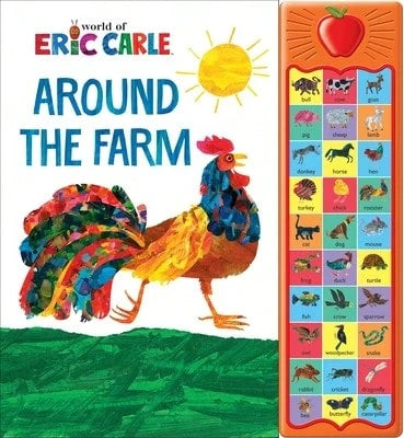 Pre-Owned World Of Eric Carle: Around The Farm Sound Book (Hardcover) By PI Kids, Leslie Gray Robbins