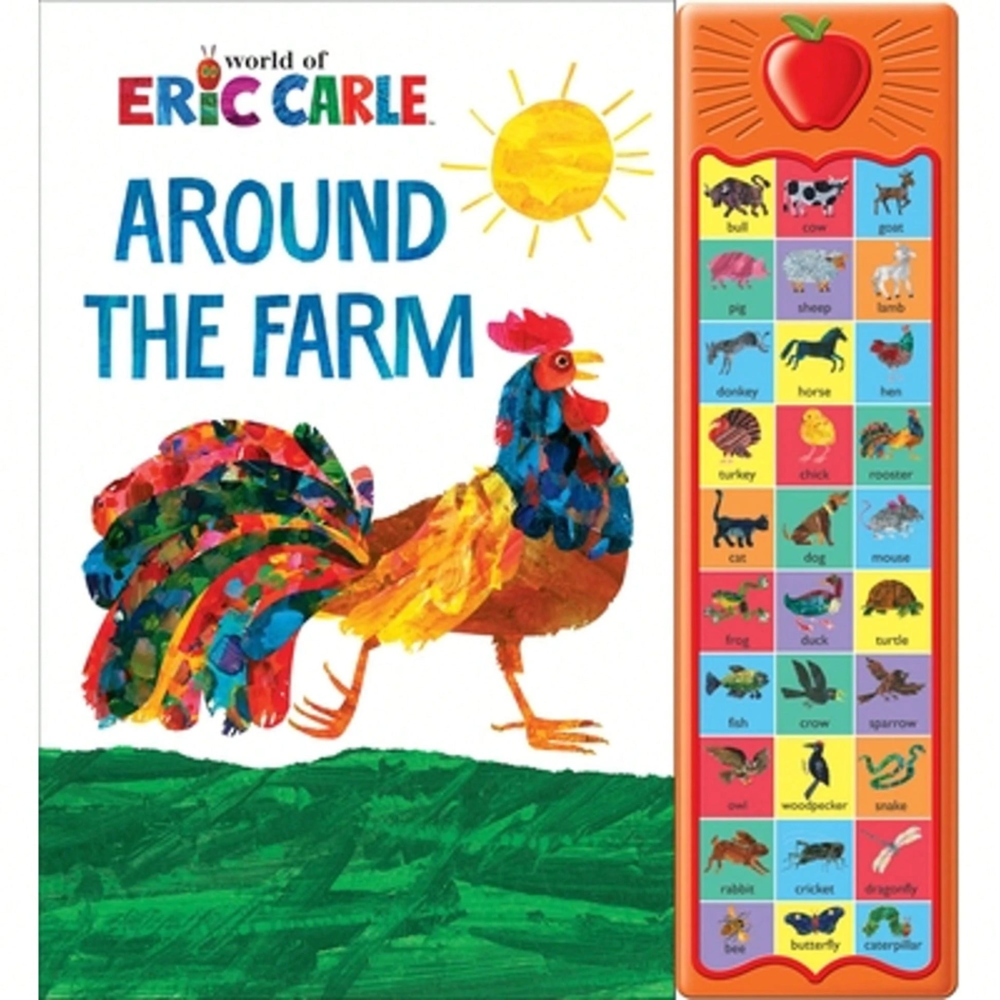 Pre-Owned World Of Eric Carle: Around The Farm Sound Book (Hardcover) By PI Kids, Leslie Gray Robbins