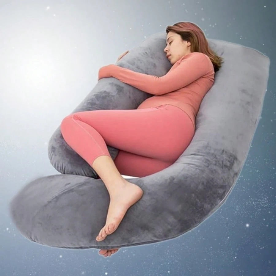 Pregnant Specific Body Pillow With Detachable And Washable Pillowcase, Supporting The Back, Buttocks, Legs, And Abdomen