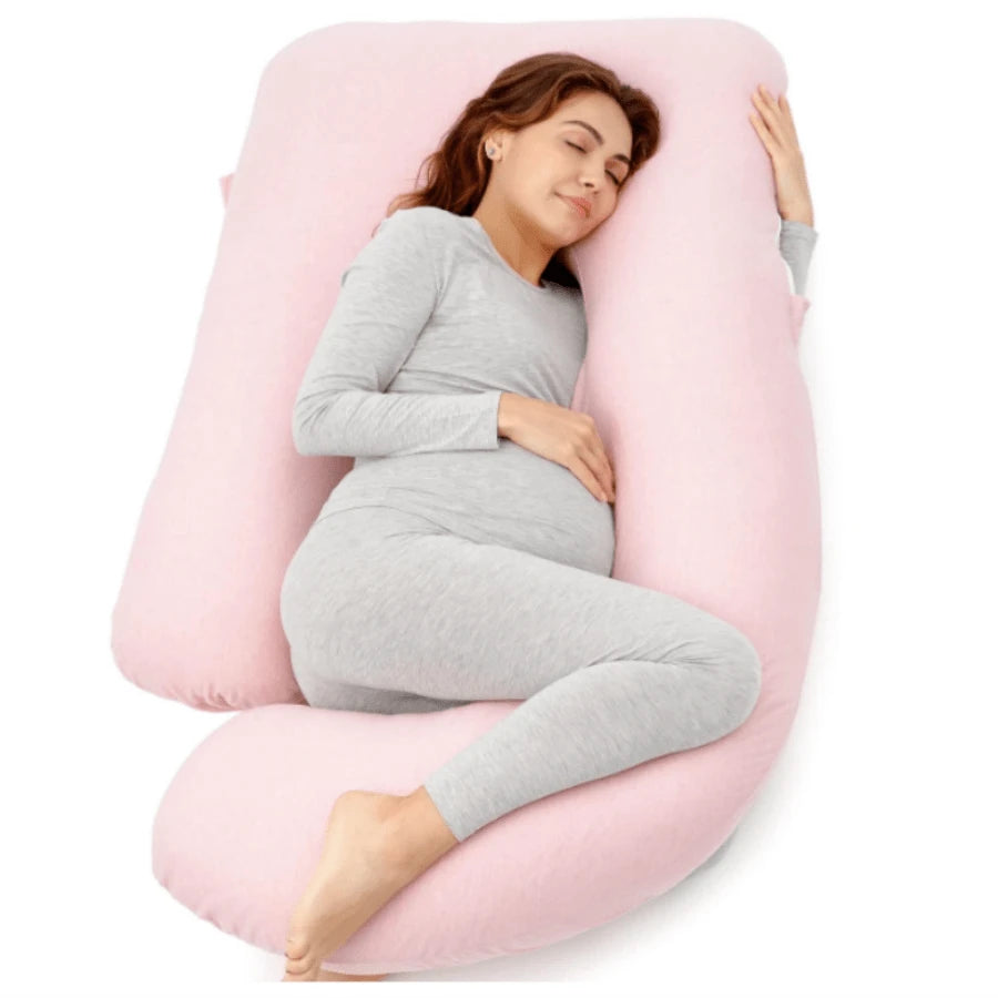 Pregnant Specific Body Pillow With Detachable And Washable Pillowcase, Supporting The Back, Buttocks, Legs, And Abdomen