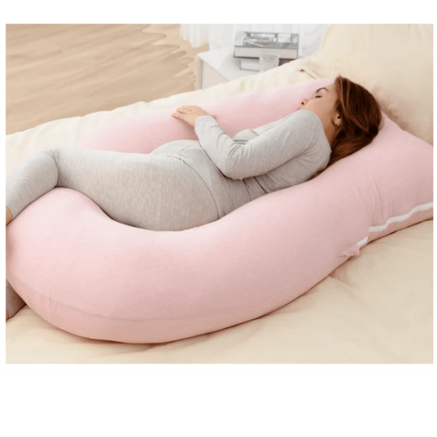 Pregnant Specific Body Pillow With Detachable And Washable Pillowcase, Supporting The Back, Buttocks, Legs, And Abdomen