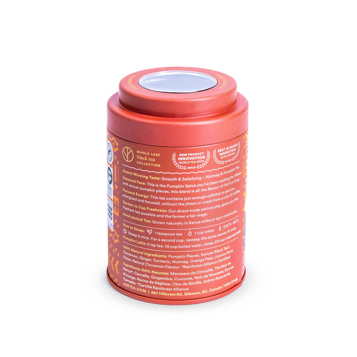 PUMPKIN SPICE Tin & Spoon - Organic, Fair-Trade, Black Tea