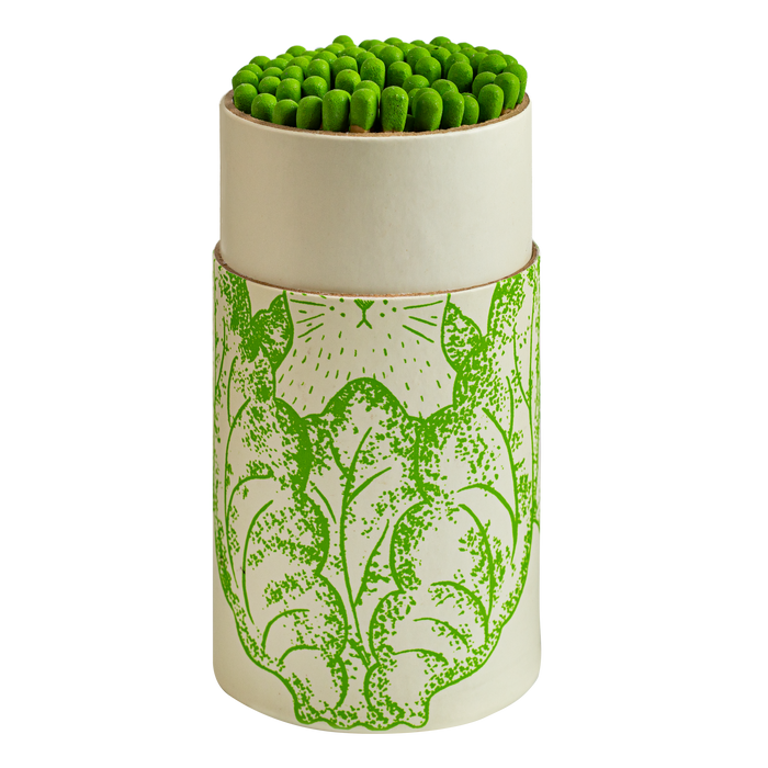 Rabbit in the Lettuce | Large Cylinder - Archivist Gallery Safety Matches