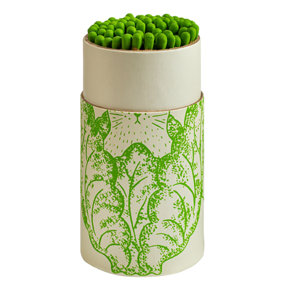 Rabbit in the Lettuce | Large Cylinder - Archivist Gallery Safety Matches