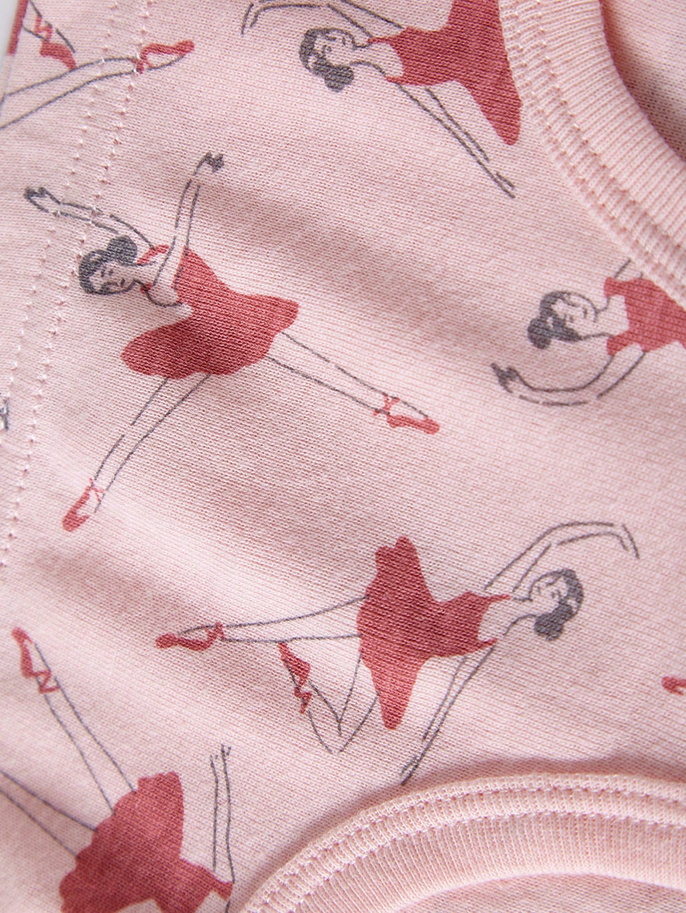 [RANDOM]12 Pcs/Pack Girls Comfortable Breathable Underwear With Dancer, Fox, Mermaid, Teddy Bear, Striped And Pentagram Print, Suitable For Small, Young Girl