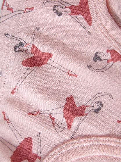 [RANDOM]12 Pcs/Pack Girls Comfortable Breathable Underwear With Dancer, Fox, Mermaid, Teddy Bear, Striped And Pentagram Print, Suitable For Small, Young Girl