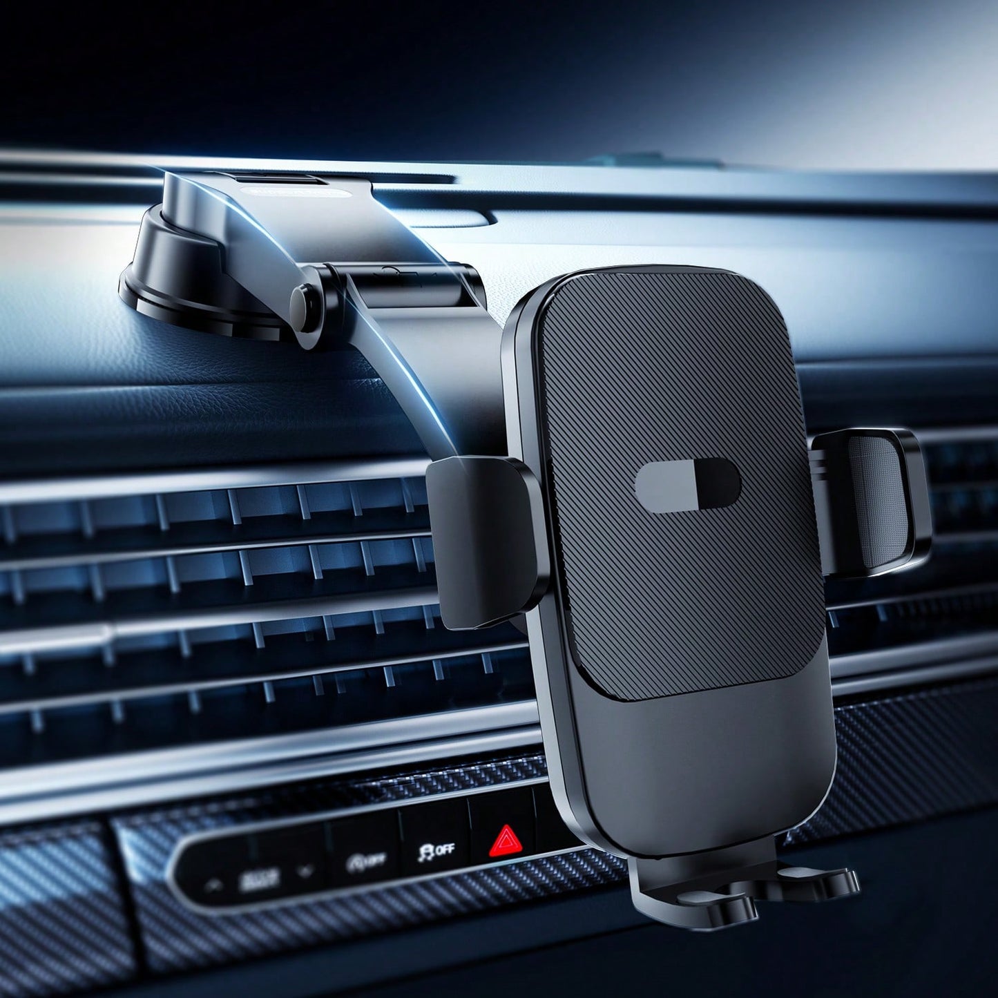 REMAX 4-7 Inch Universal Car Phone Holder, Suitable For Dashboard Or Windshield Installation, Multi-Angle Adjustable, Compatible With IPhone And Android Phones, Car Accessories, Essential For Driving