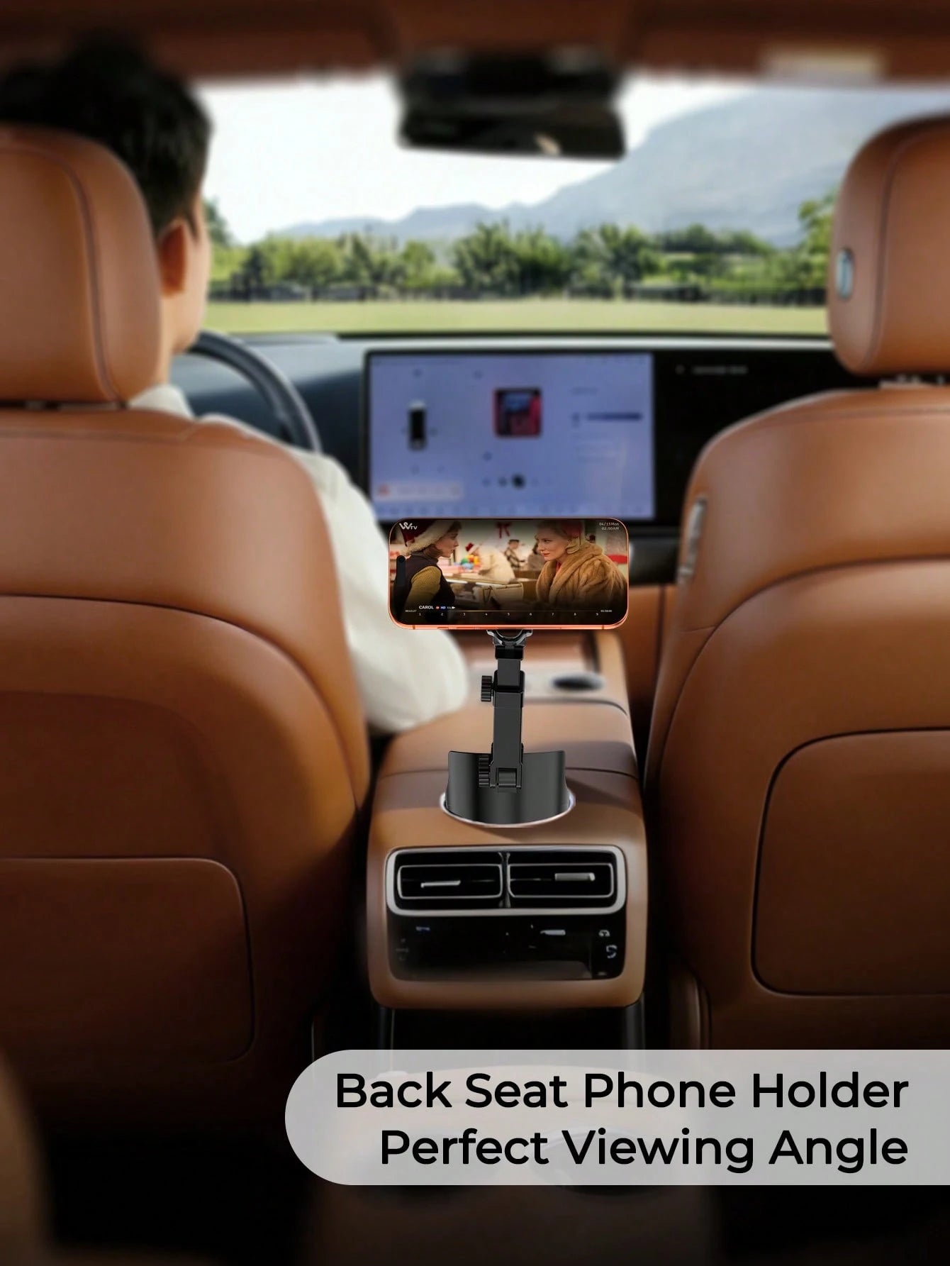 REMAX Adjustable Magnetic Car Cup Holder Mount, Strong Magnetic Hold, 360° Rotating Extendable Arm, Multi-Angle & Height Adjustment, Stable No-Shake Design, Fits 3.37-3.7 Inch Cup Holders, 1-Second In