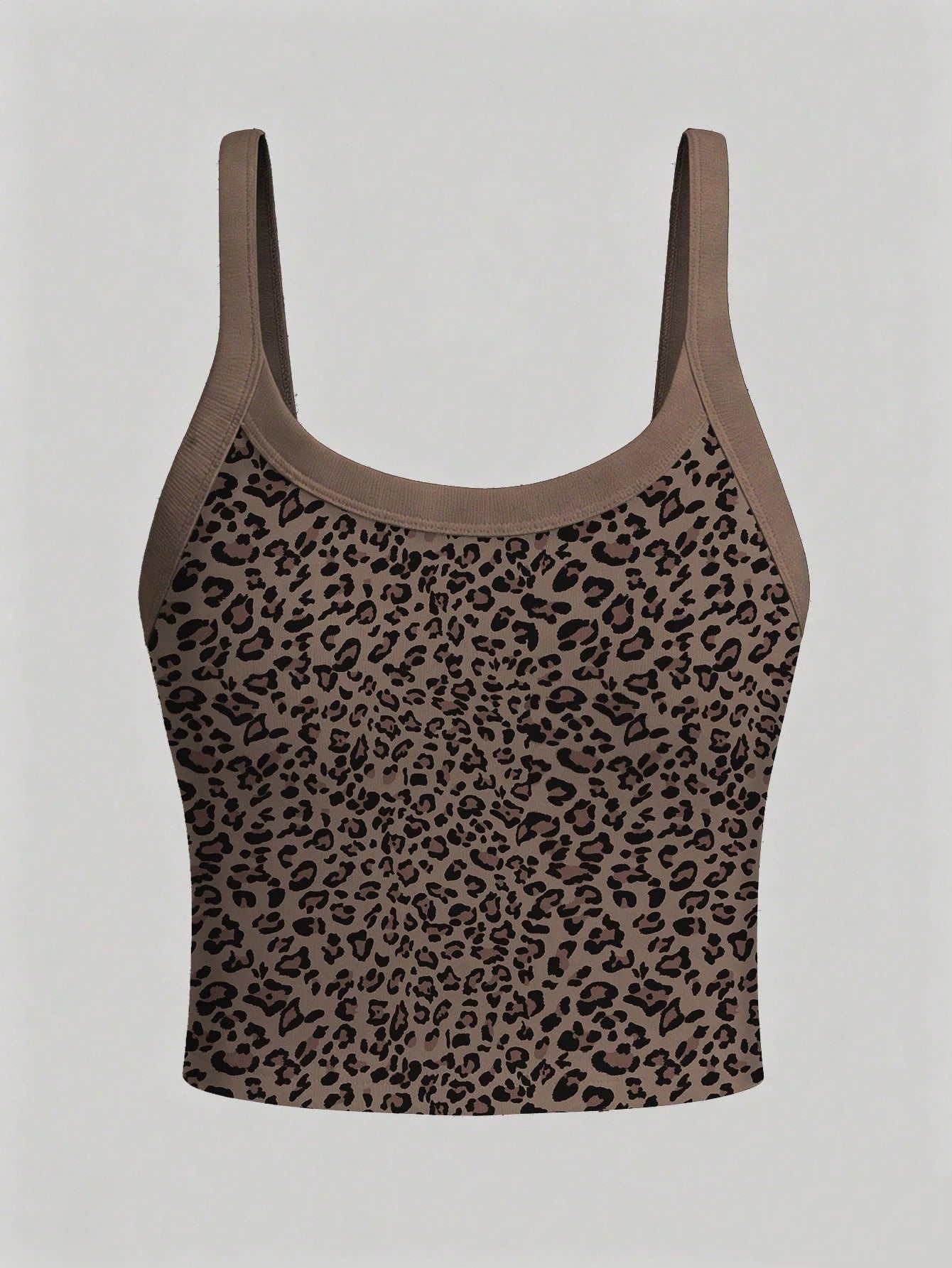 Resyla Ladies' Tank Top, V-Neck, Comfortable And Fitted, Loose Women's Shorts, Sexy And Comfortable Style, Leopard Print, Best-Selling Summer Style