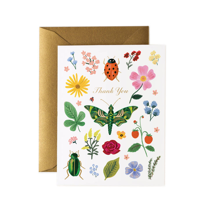 Rifle Paper Co. - Curio Thank You Card