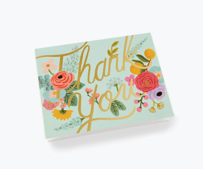 Rifle Paper Co. - Mint Garden Thank You Card