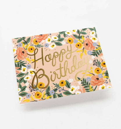 Rifle Paper Co. - Rosé Birthday Card