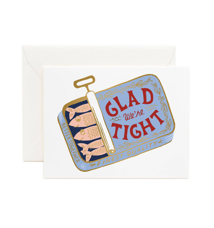 Rifle Paper Co. - Tight as Sardines Card