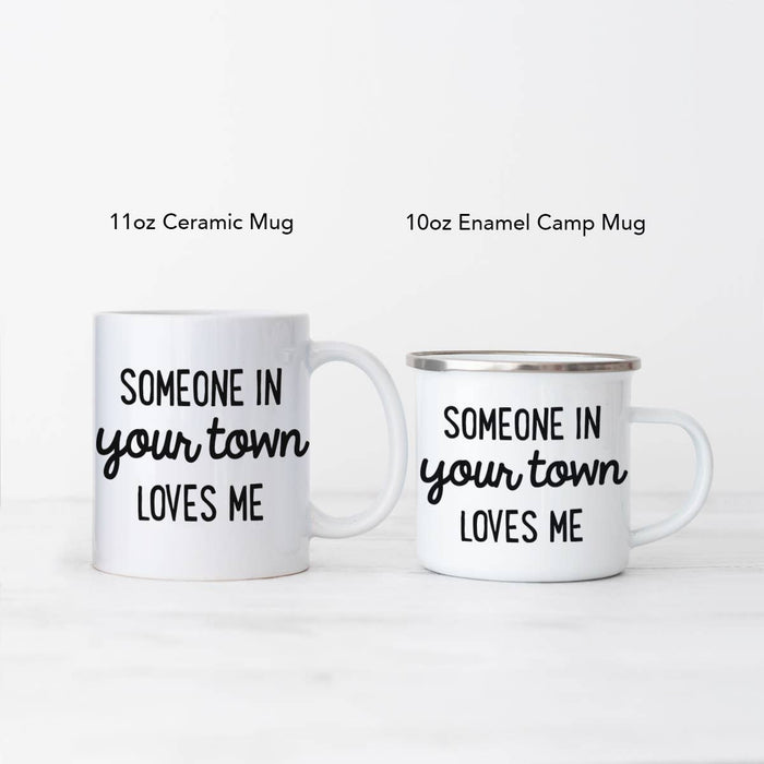 Rock Scissor Paper - Personalized City Mug - Someone Loves Me