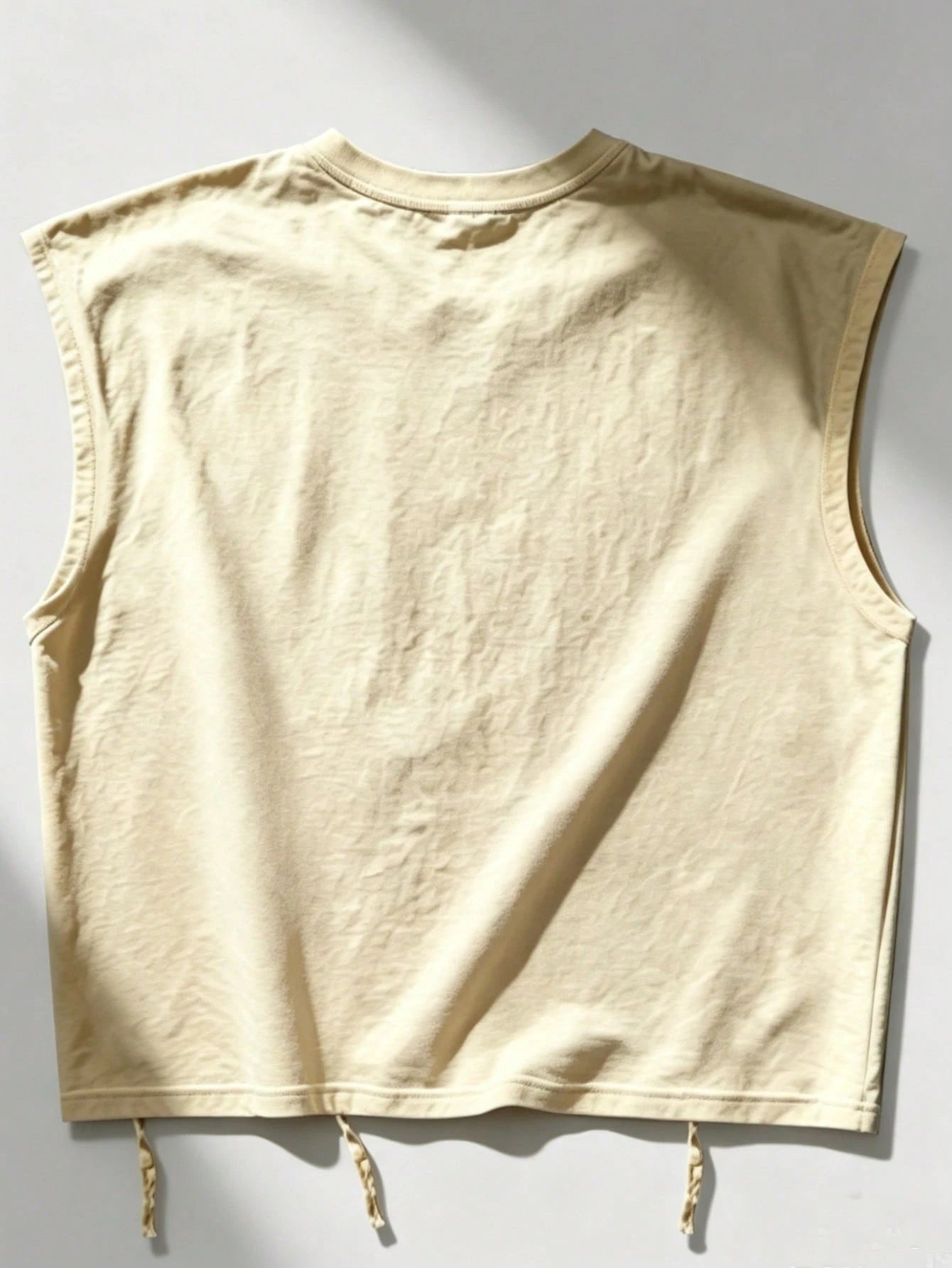 ROMWE MEN Casual Fashion New Men's Heavy-Duty Street Style Tank Top Couple Style Top Suitable For Daily Wear