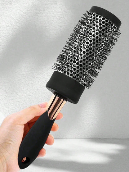 Round Brush, Round Hair Brush, Suitable For Blow-Drying Bangs, Women's Curling And Straightening Brush, Create Professional Curly Hairstyles, Make Hair Shiny And Lustrous, Blow-Dry Brush, Nylon Bristl
